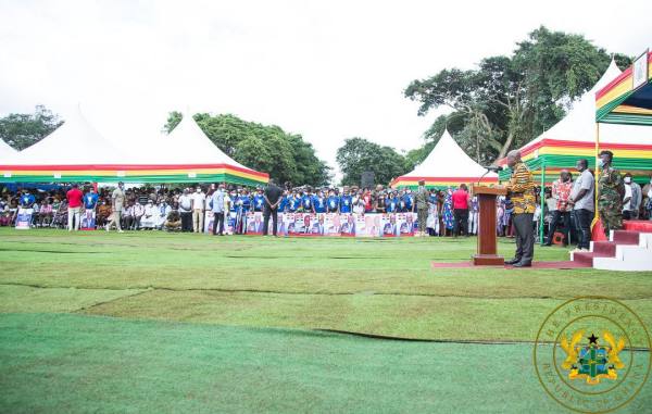 President Akufo-Addo Cuts Sod For Accident And Emergency Complex At ...